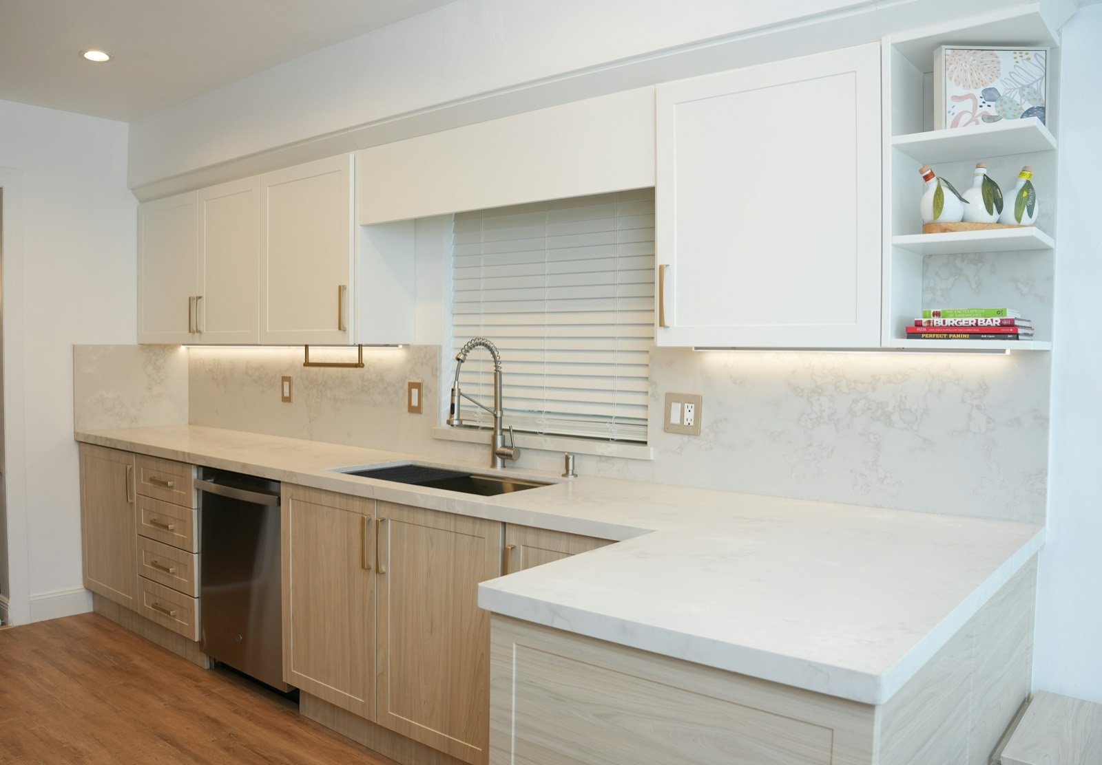 Renovated kitchen